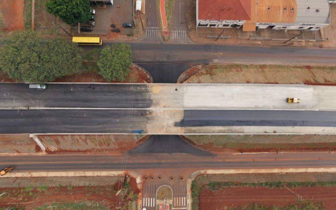 Implantação de Viaduto em Santa Terezinha do Itaipu